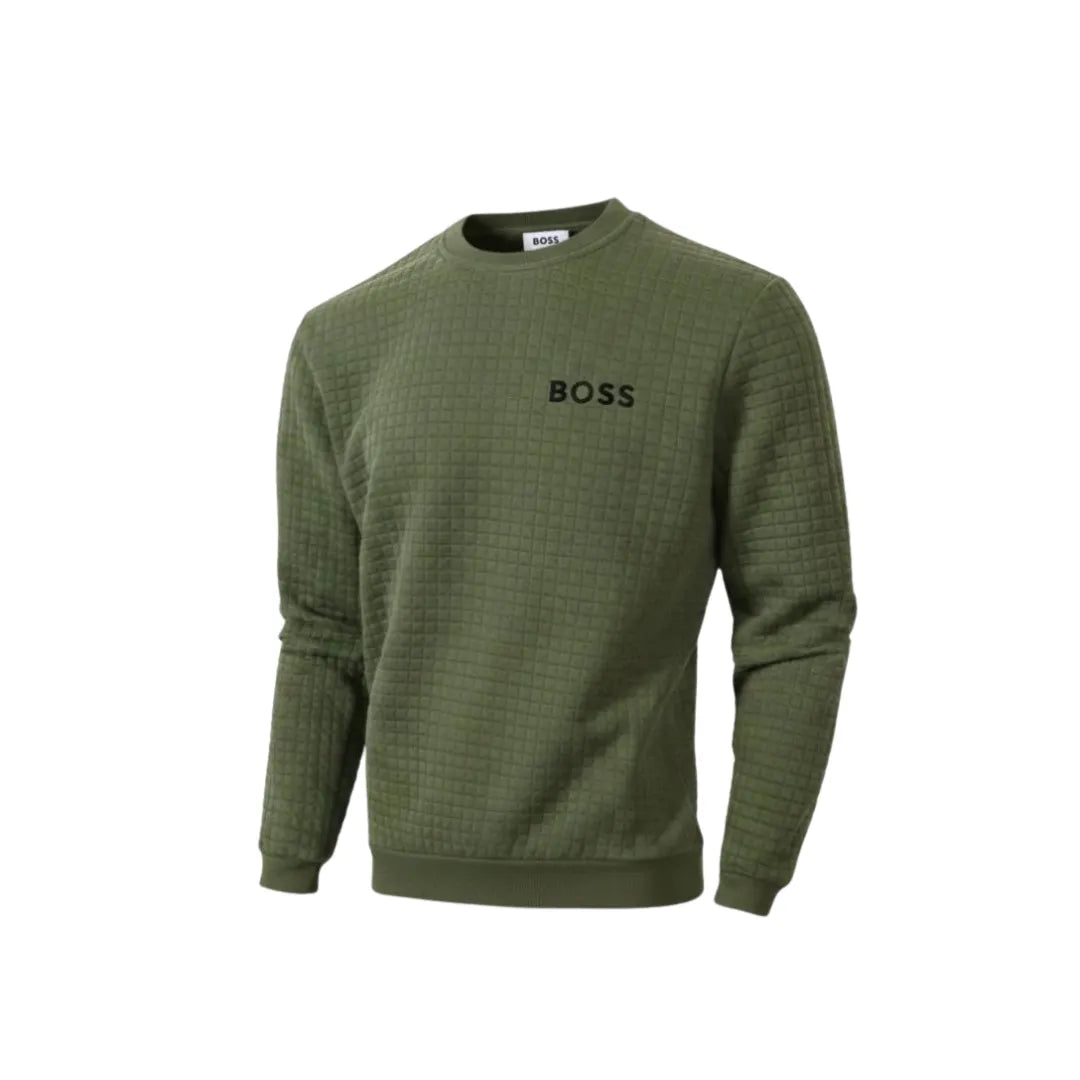 Wintercraft Quilted Crewneck Sweater